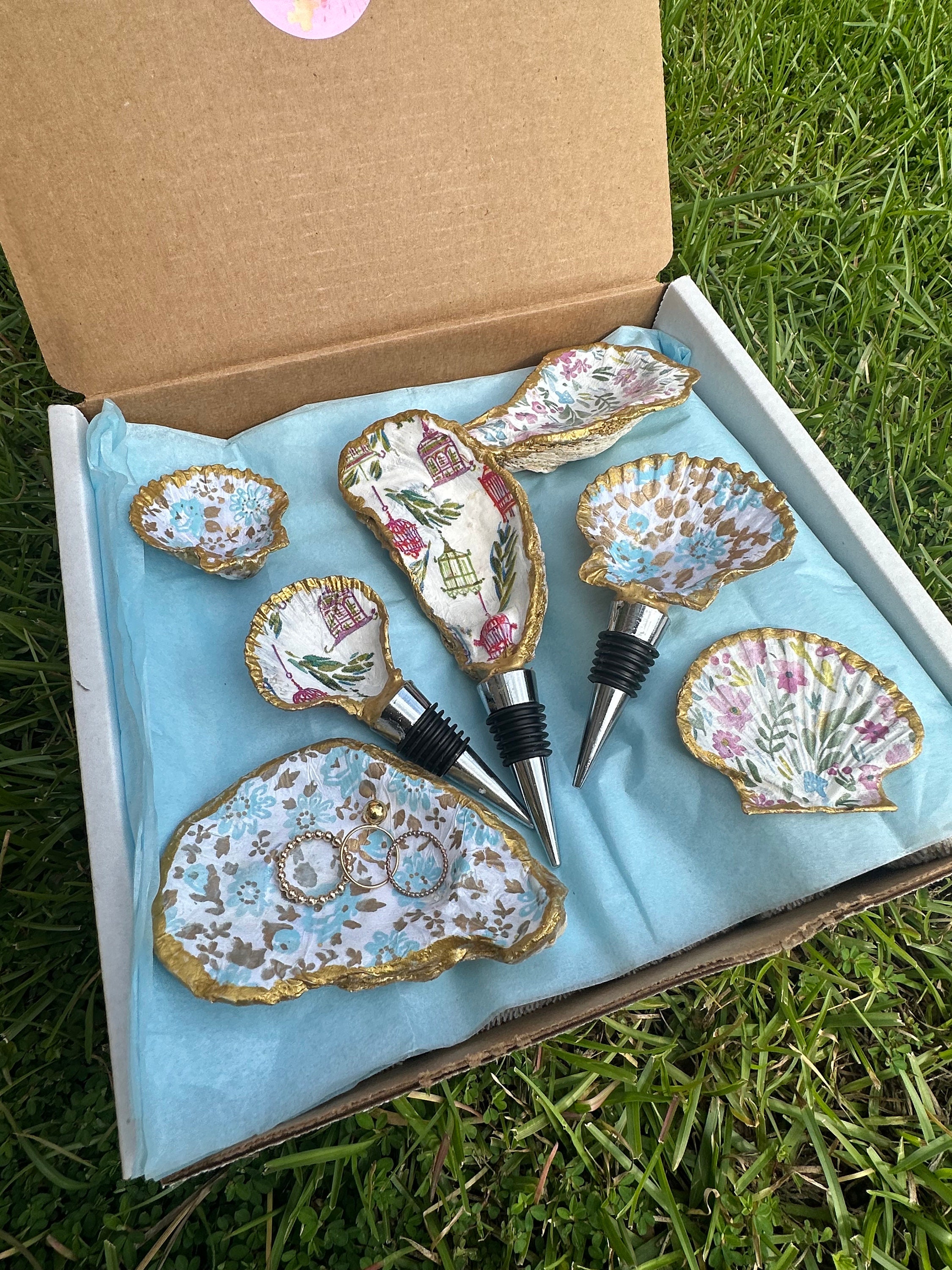 Shell Wine Stoppers - Etsy