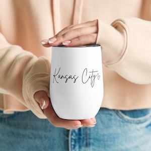 Kansas City Wine tumbler