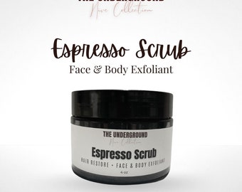 Underground Hive | Espresso Hair & Skin Scrub (4 oz)
