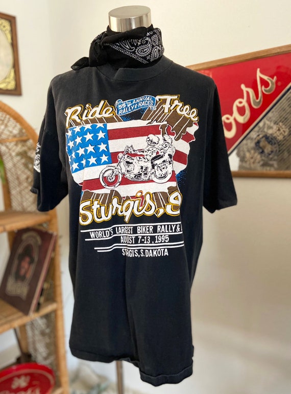 Vintage 90s Biker tee