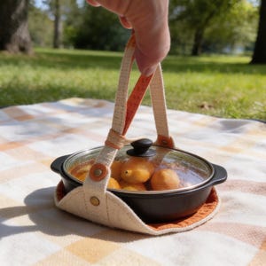 Portaplatos arcoíris - Bolsa acolchada para cazuela