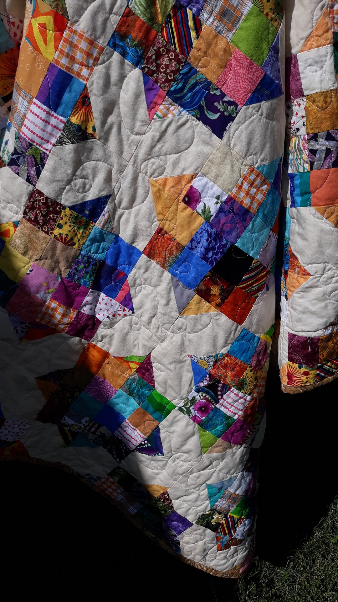 Star Patch Quilt Blanket Home Decor Throw Blanket Lap Quilt Etsy