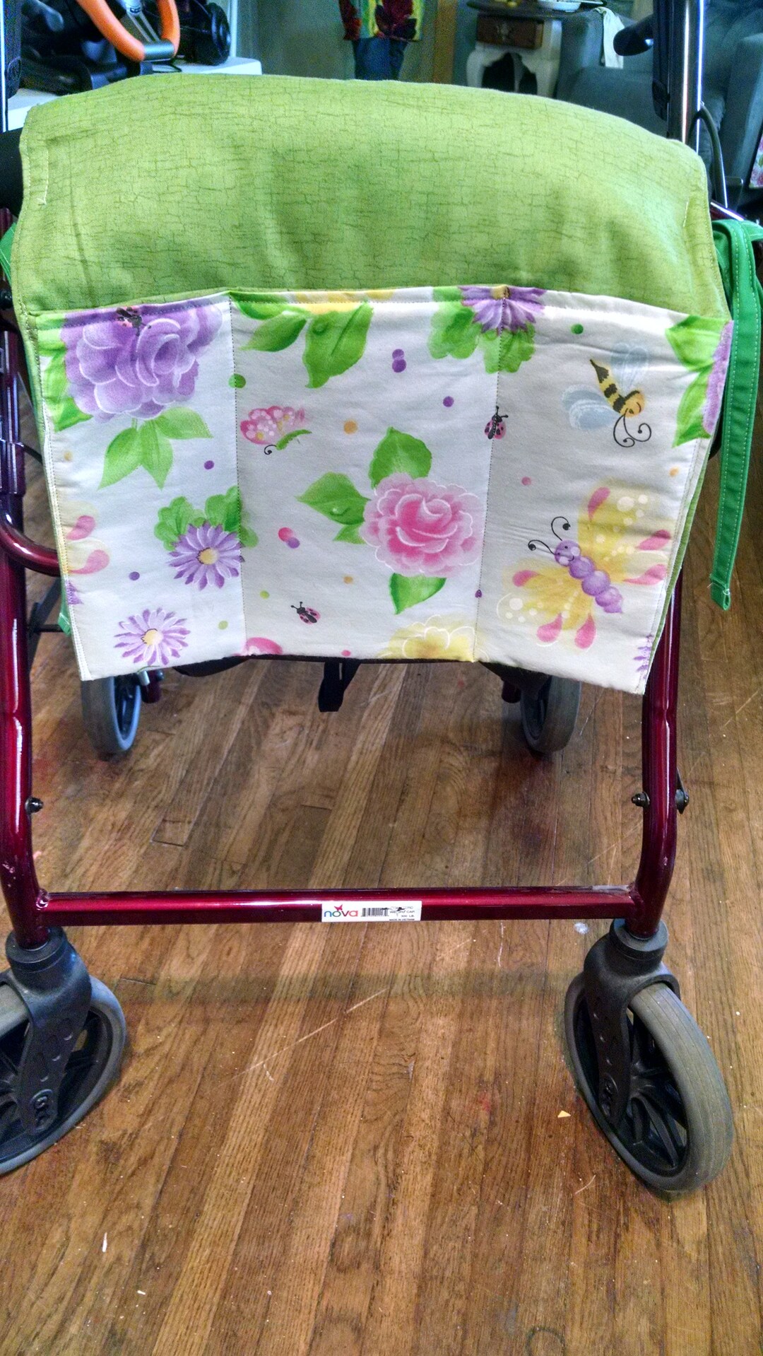 Customize Walker Organizer Caddy Add Your Name Seniors Home Etsy