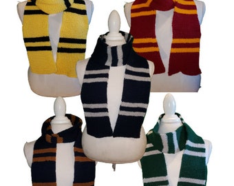 Wizard House Inspired Scarves