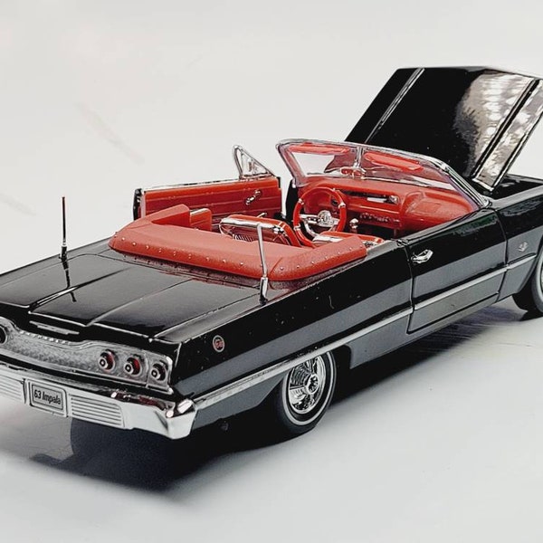 1964 Chevy Impala Model Car Kit Etsy