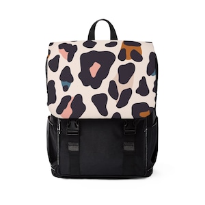 Bold Spotted Collection Casual Shoulder Backpack, Bookbag, School Bag, Cute Animal Prints