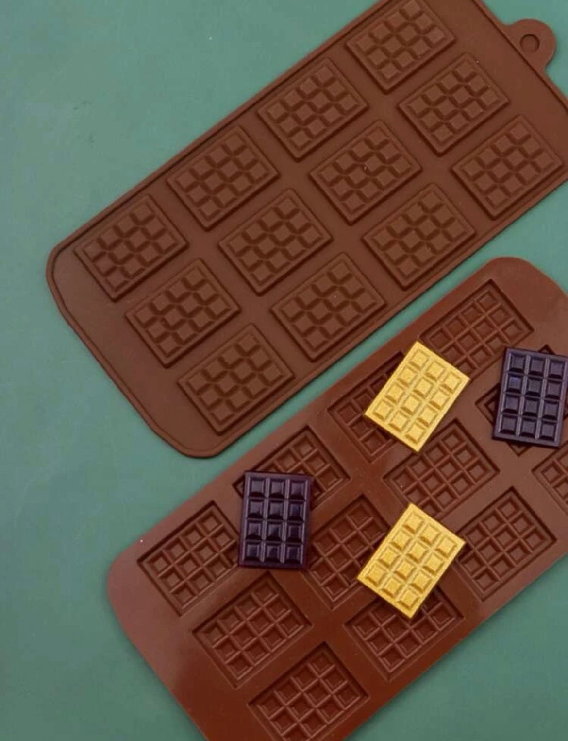 Mini Chocolate Bar Silicone Mold 