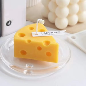 Cheese shaped silicone cake mold