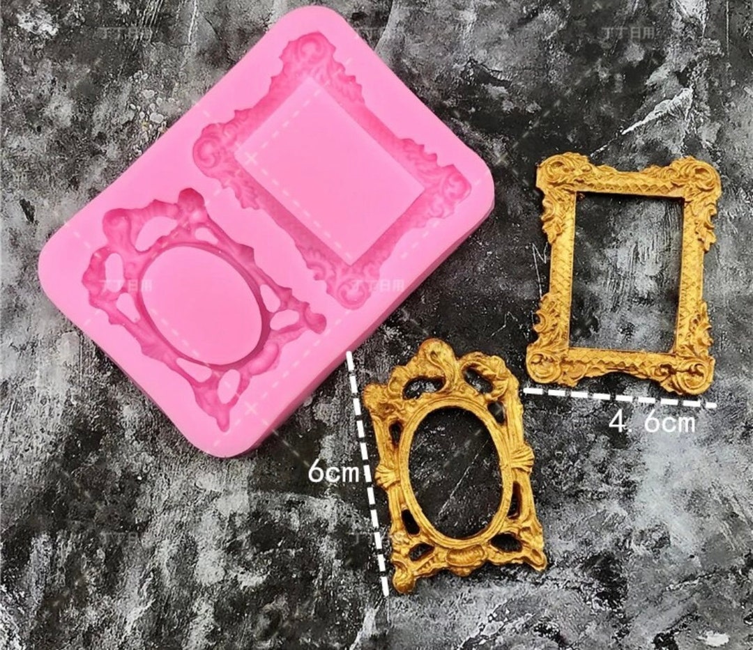 Picture Frame Silicone Mold - Etsy