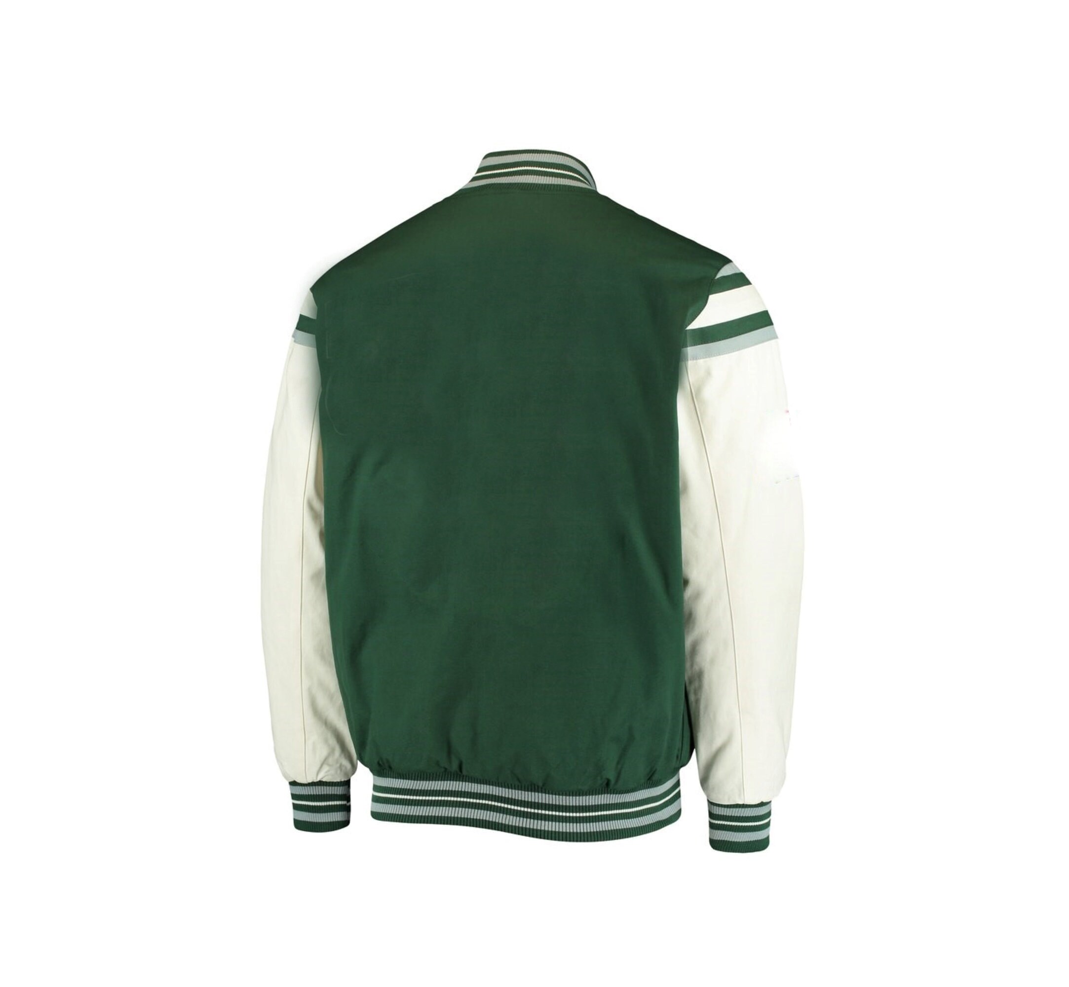 Kelly Green100% Wool White Leather Sleeves Men Varsity Jacket - Etsy