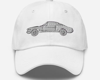 Ford Mustang Fastback Embroidered Dad Hat