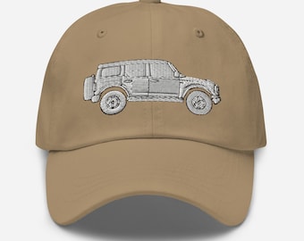 Cappello da papà ricamato Ford Bronco