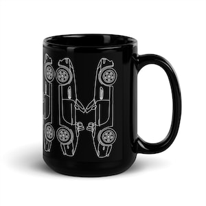 BMW Z8 Schwarz Glänzende Tasse