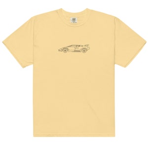 Lamborghini Countach Heavyweight T-Shirt