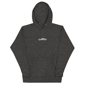 Ford Mustang Fastback Embroidered Unisex Hoodie