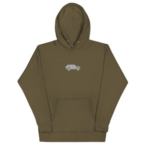 Ford Bronco Embroidered Unisex Hoodie