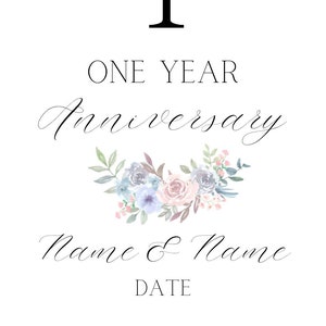 Anniversary Wine Labels for Guest Book