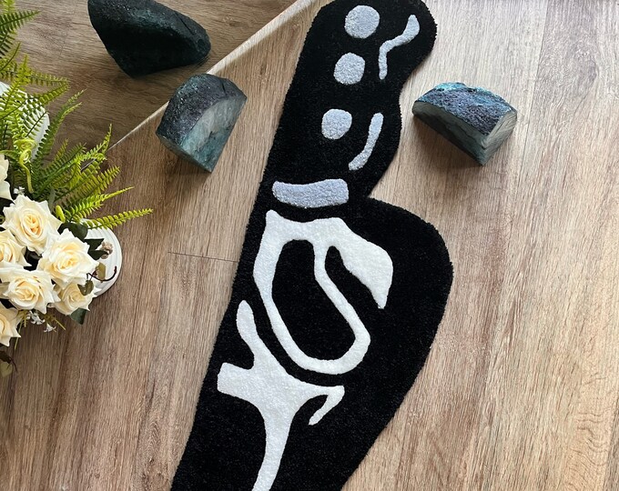 Scream Ghostface Knife Tufted Rug Etsy