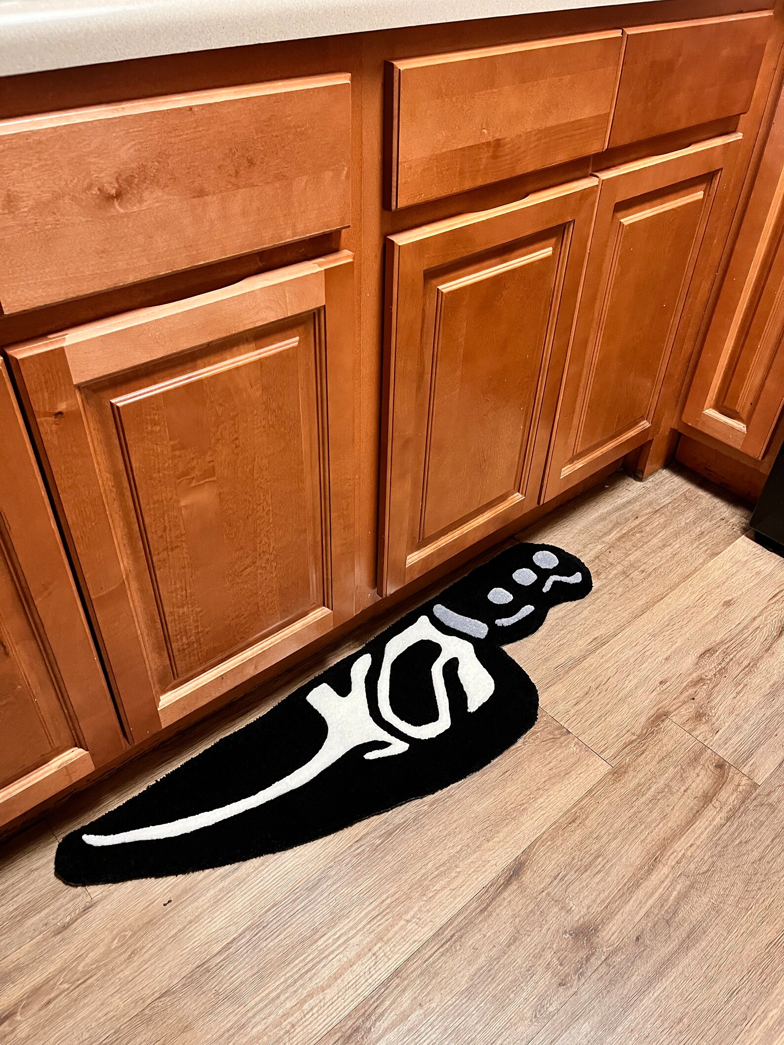 Scream Ghostface Knife Tufted Rug Etsy