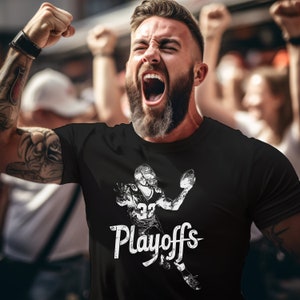 Football Tee, Football Playoffs T Shirt, Football Shirt, Funny Super Bowl T-Shirt, Super Bowl 2024 Shirt, NFL fan, Match shirt
