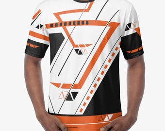 Camiseta Asiimov CS2 | Camiseta futurista de videojuegos inspirada en el skin de Counter-Strike 2 | Regalo para gamers | Ropa para fanáticos de los esports