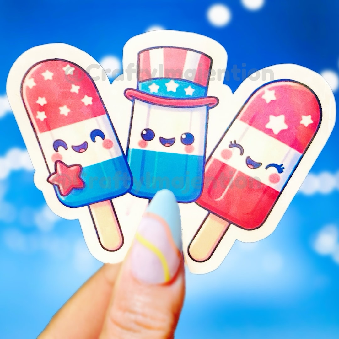 fourth of july popsicle drink