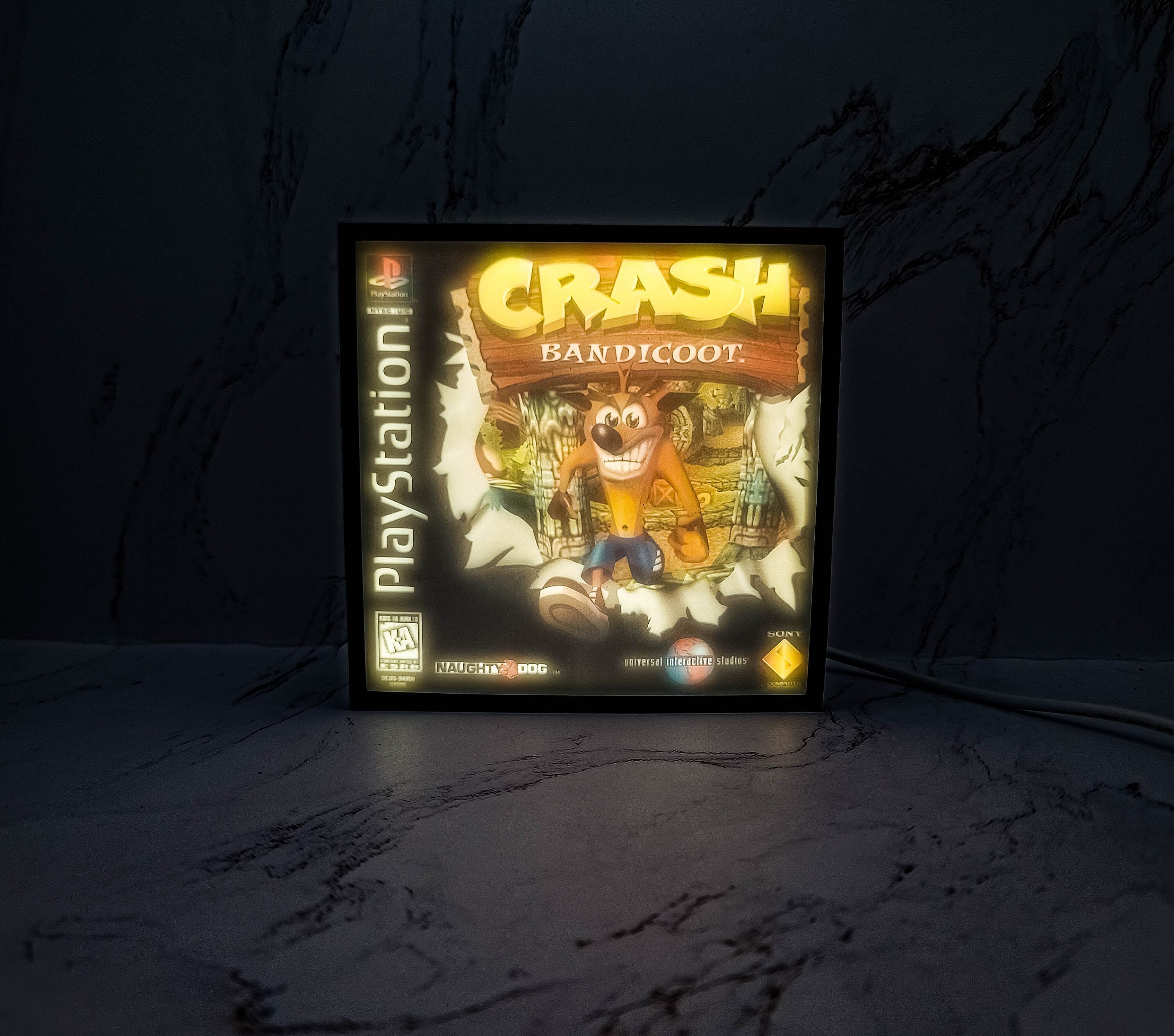 Crash Bandicoot Unofficial Aku Aku Magnet -  Hong Kong