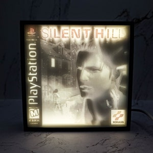 Silent Hill | 3d Illuminated Shadow Box | Video game art decor Silent Hill art gift | For bedrooms kidsroom living room gameroom