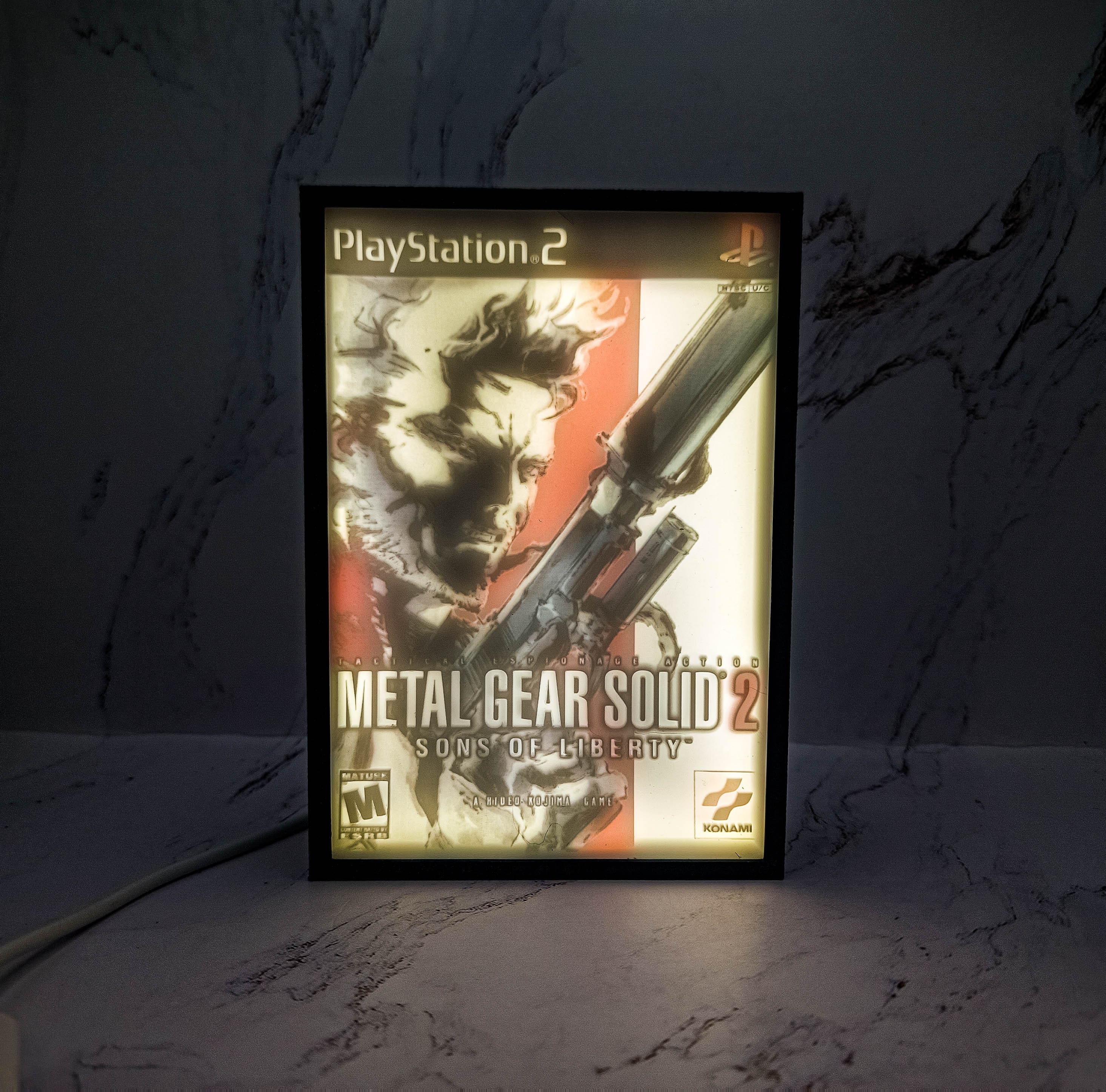 Metal Gear Solid 2 Raiden PS2 PS3 PS4 Premium POSTER MADE IN USA