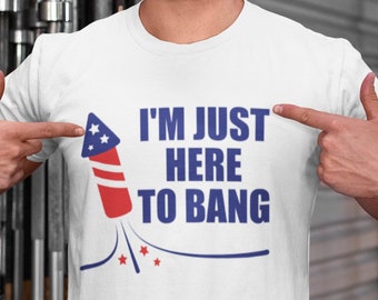 4th of July T-Shirt, Adult Humor Content, Inappropriate Offensive Naughty Rude Funny Sarcastic NSFW Quote Saying Tee Shirt. Fireworks
