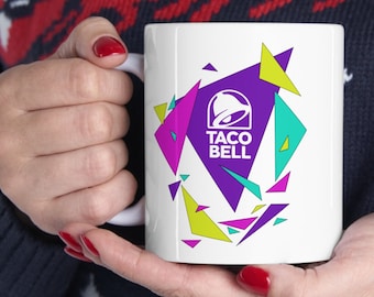 Taza de cerámica de Taco Bell de 11 oz. ¡El regalo perfecto y único para ella o para él!