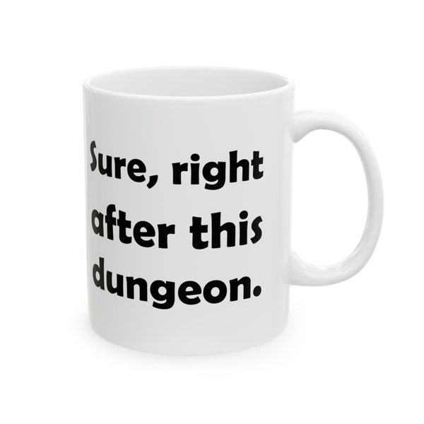 Bien sûr, juste après cette tasse de café de donjon, MDN, cadeau de tasse de petit ami de jeu de jeu de rôle drôle de joueur. wow Jeux informatiques RPG MMORPG Mmo