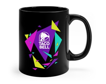 Taco Bell 11oz Black Mug
