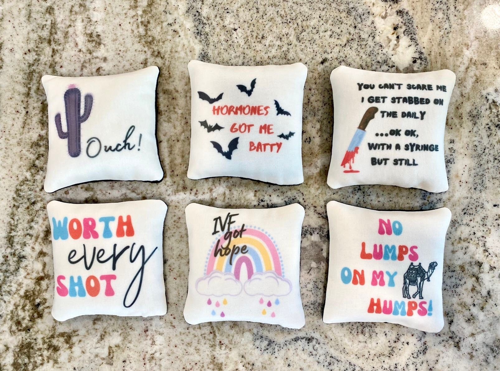 IVF Heat Pack, IUI Heat Bag, IVF Hot / Cold Pad, Infertility Meds Hot / Cold Pack, Microwavable