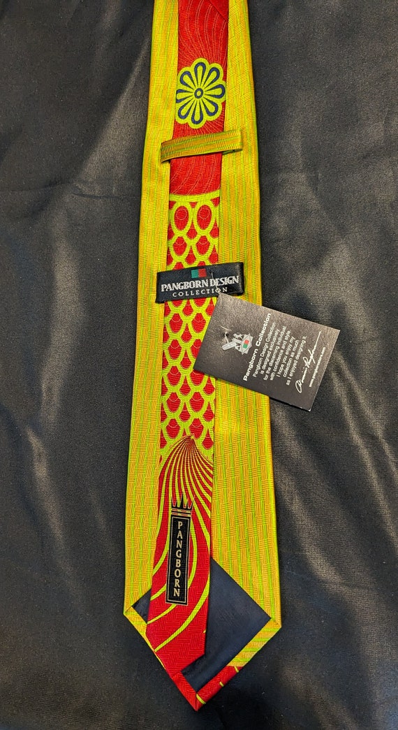 Pangborn Design Silk Tie - New - Never Worn - image 2