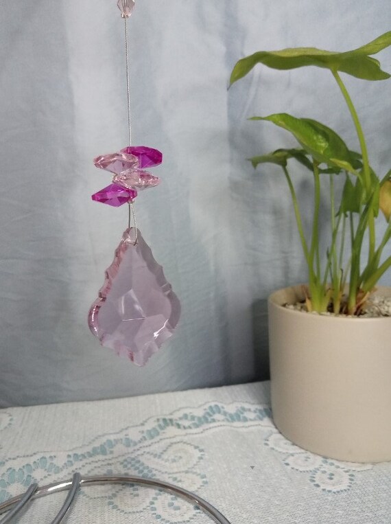 Pink Crystal Suncatchers Etsy Australia