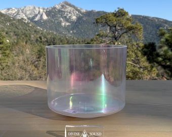 Platinum 9" C# -20 Crystal Tones Singing Bowl