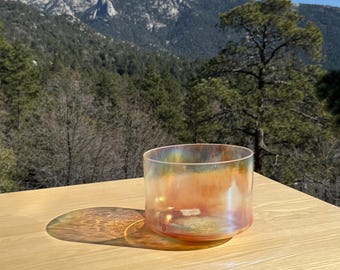 Divine Blissful Transformation 9" D -5 Crystal Tones Singing Bowl divinesound.com for audio
