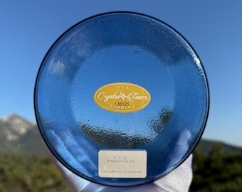 Indigo 6" C -10 Crystal Tones singing bowl