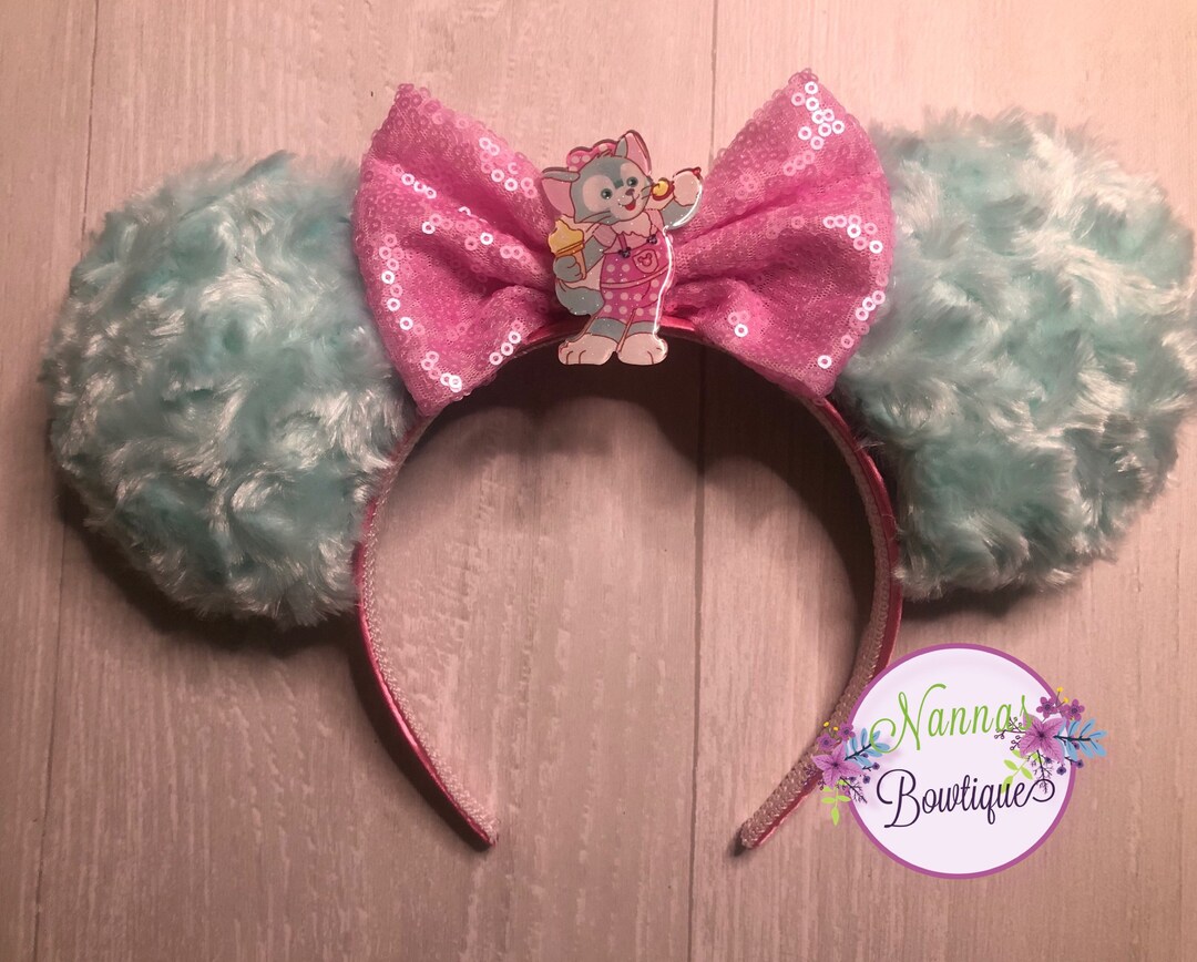 Fuzzy Gelatoni Mouse Ears, Mickey Ears Etsy