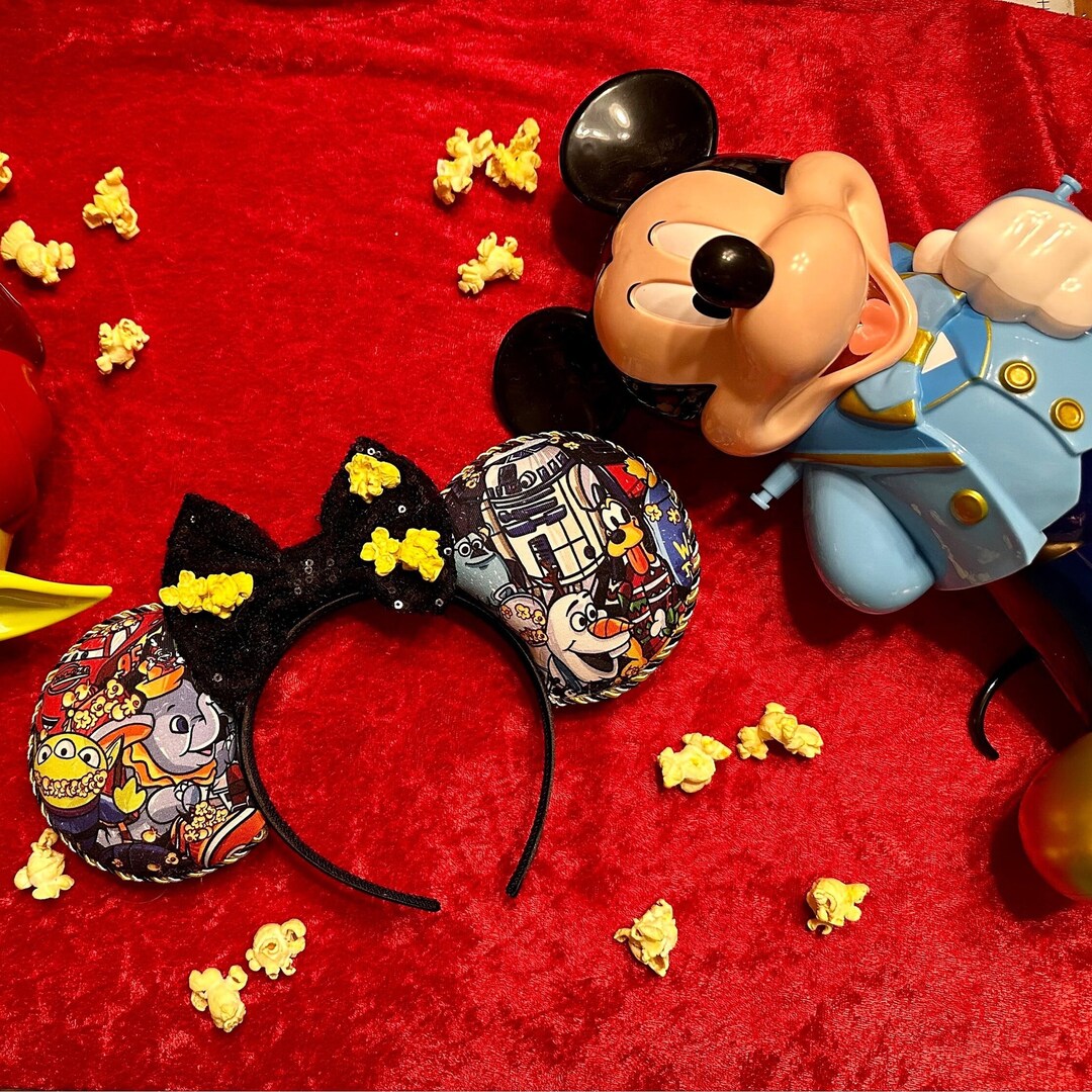 Disney Popcorn Buckets Mouse Ears, Inspired Mickey Ears Etsy