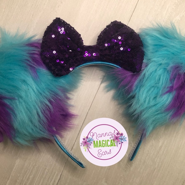 Sulley - Monsters Inc Inspired Mouse Ears, Mickey Ears