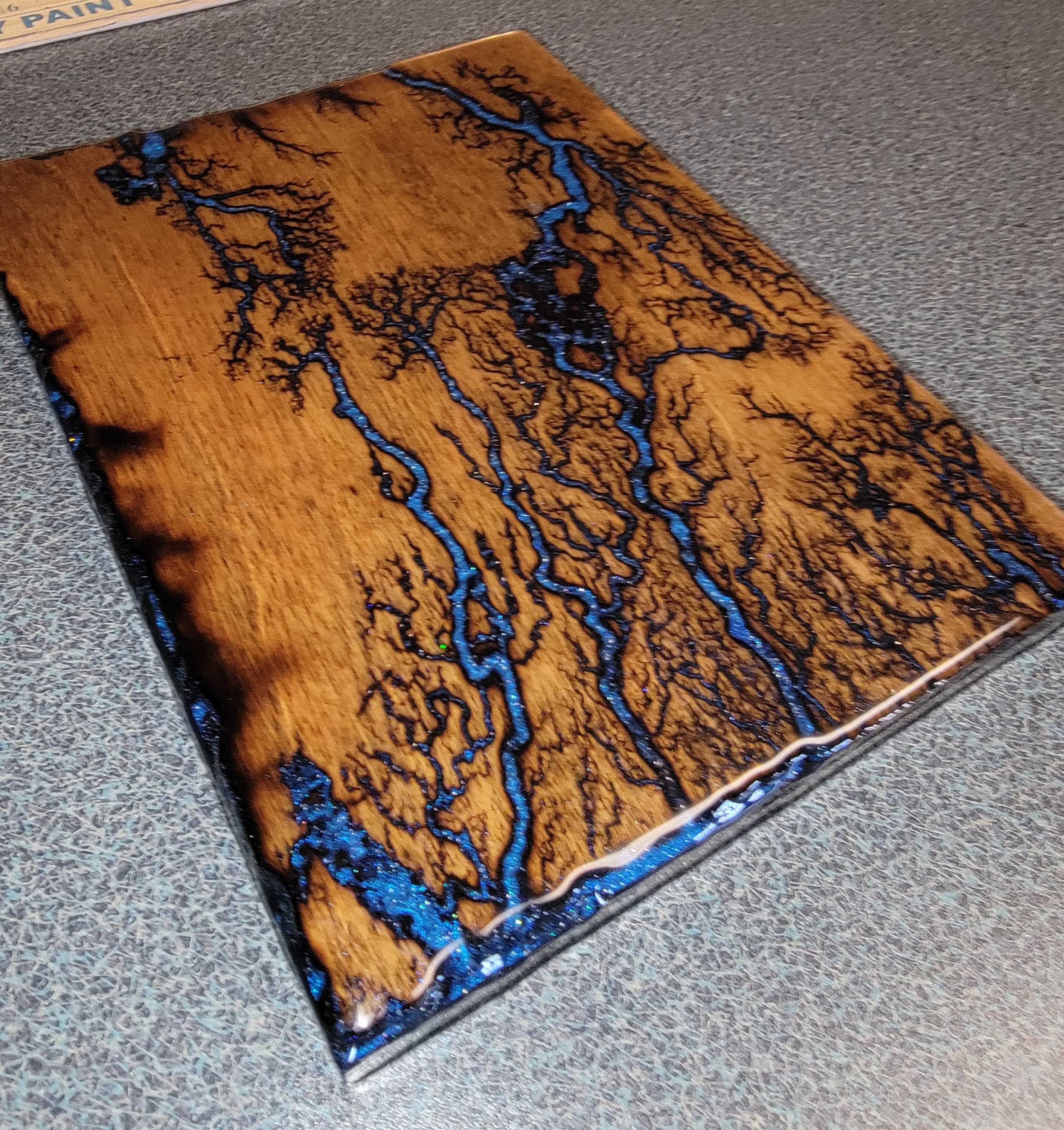 Have you tried using epoxy resin on fractal burnt wood? – The Epoxy Resin  Store