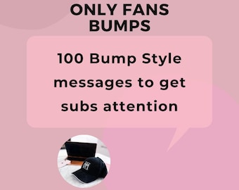 100 berichten in bumpstijl om abonnees te ontvangen