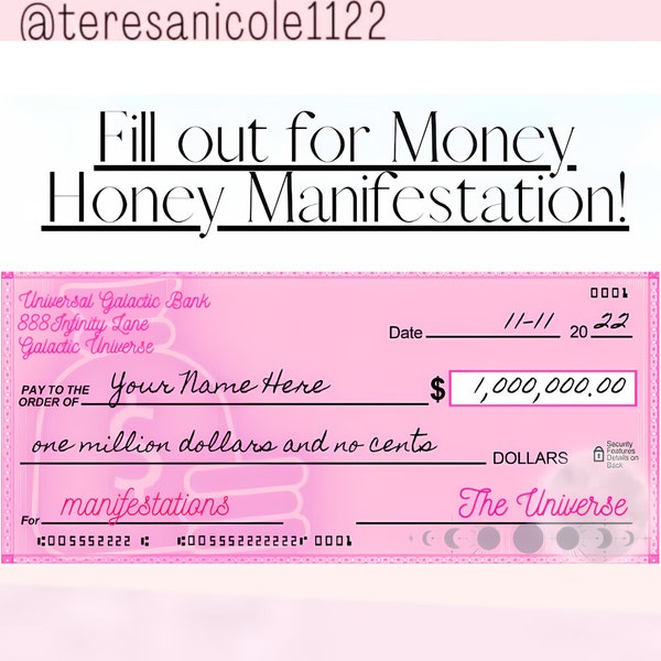 Manifestation Printable - Etsy