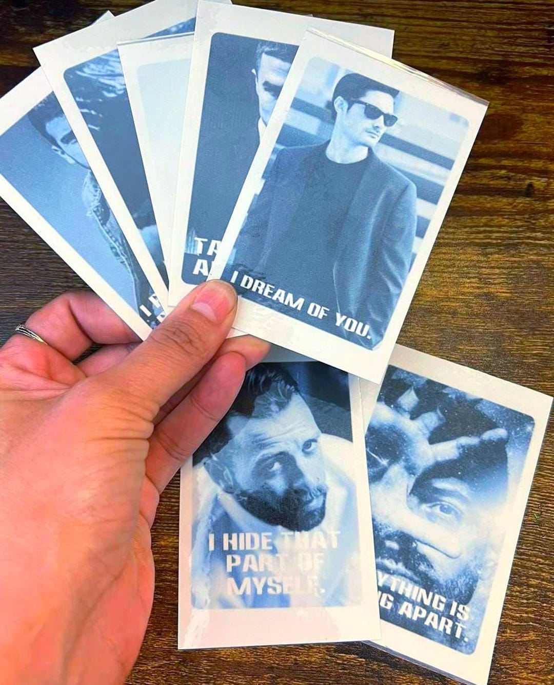 Twin Flames Mini Oracle Cards: Handmade Psychic Reading Deck - Etsy