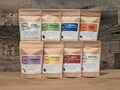Coffee 8 Pack Sampler • World Tour  • Craft Roasted • Host Gift Coffee • Single Origin • Blends • 2oz each • Arabica Beans • Gift Under 35