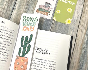Cardstock Bookmark | Book Lover Gift