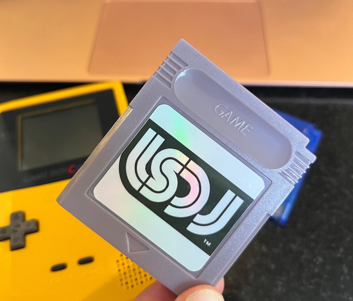 LSDJ Cartridge Custom Gameboy Cartridge Etsy