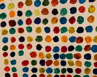 Abstraktes Aquarell